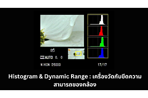 Histogram & Dynamic Range : เครื่องวัดกับขีดความสามารถของกล้อง