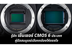 รู้จักเซ็นเซอร์ CMOS 6 ประเภท : คู่มือเลือกกล้องให้ตรงใจ