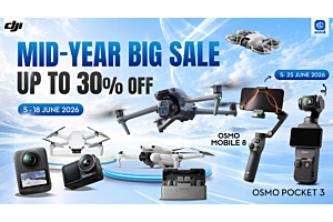 DJI|DJI MID-YEAR BIG SALE มาแล้ว! ลดสูงสุด 30% | 18- 18 May 69