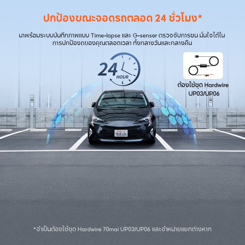 70mai Dash Cam A410 2.5K HDR กล้องติดรถยนต์ by  in  - EC MALL