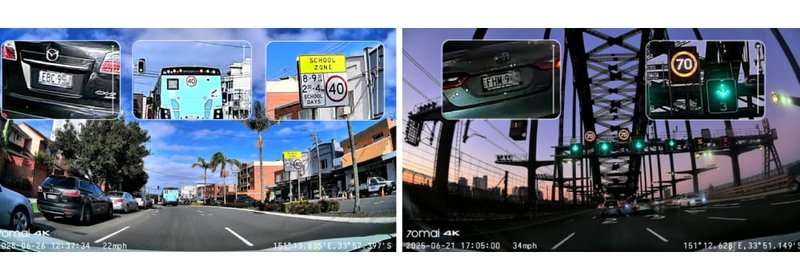 70mai Dash Cam A800SE กล้องติดรถยนต์ by  in  - EC MALL