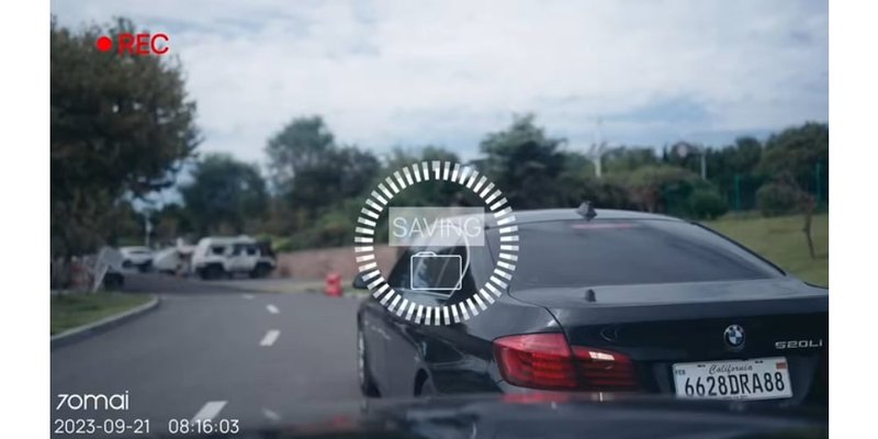 70mai Dash Cam A800SE กล้องติดรถยนต์ by  in  - EC MALL