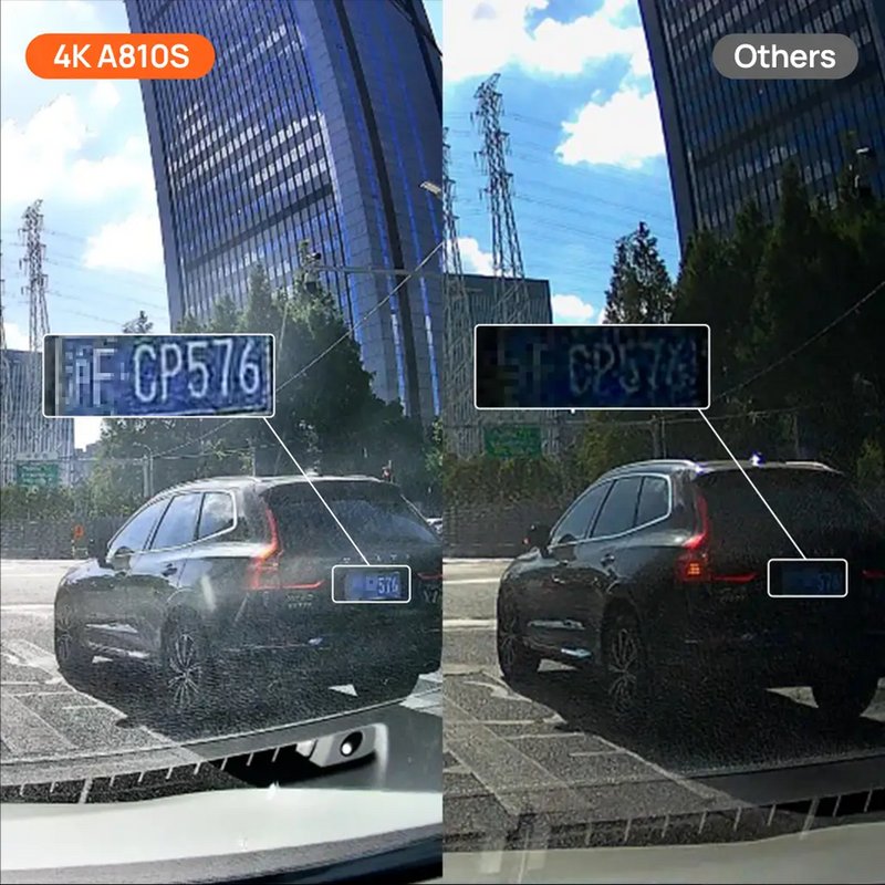 70mai Dash Cam A810S 4K กล้องติดรถยนต์ by  in  - EC MALL