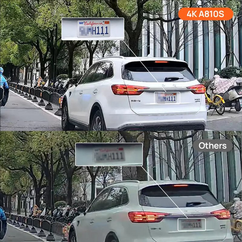 70mai Dash Cam A810S 4K กล้องติดรถยนต์ by  in  - EC MALL