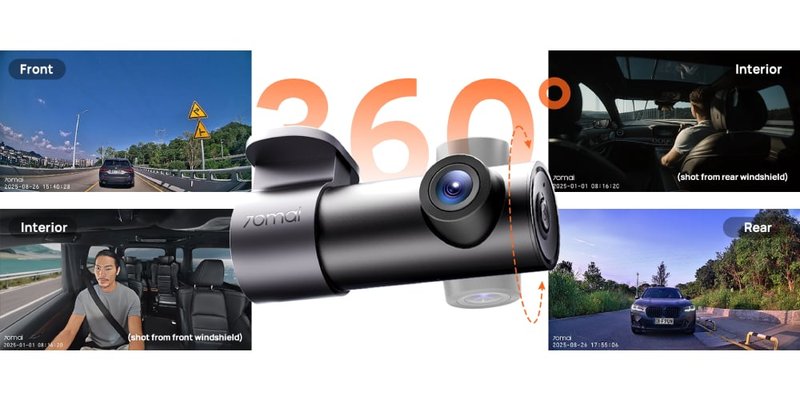 70MAI Dash Cam M310 Plus กล้องติดรถยนต์ กล้องหน้า by  in  - EC MALL