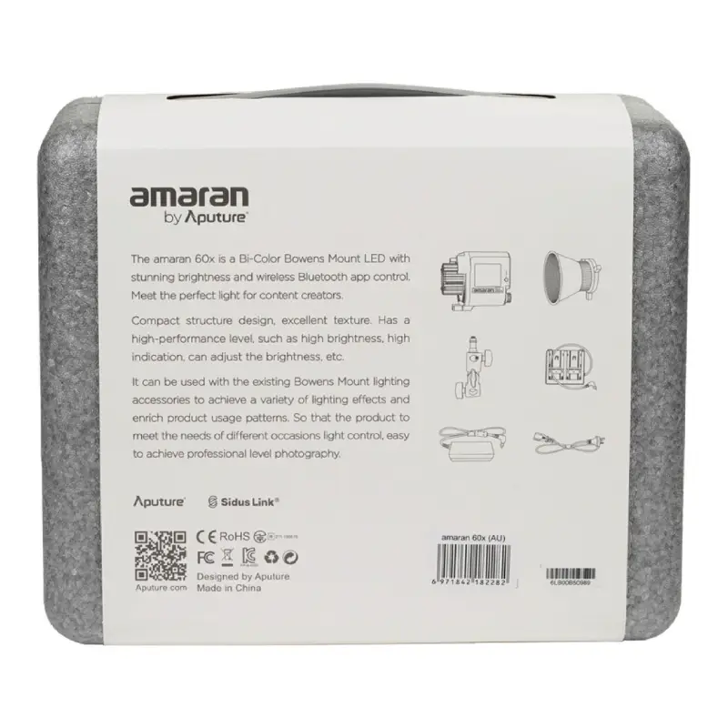 Aputure Amaran COB 60X Bi-color LED Light-Detail14