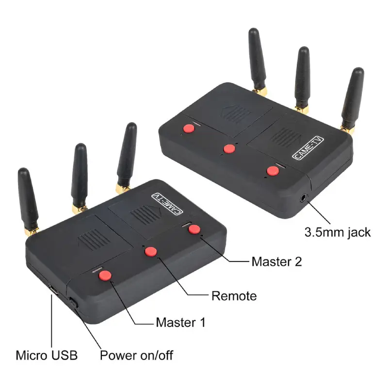 CAME-TV KUMINIK8 Duplex Digital Wireless Headset Pack 9-Description12