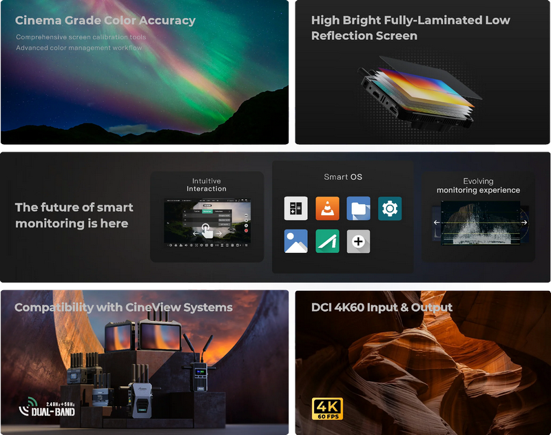 Accsoon CineView M7 Pro Wireless Monitor by  in  - EC MALL