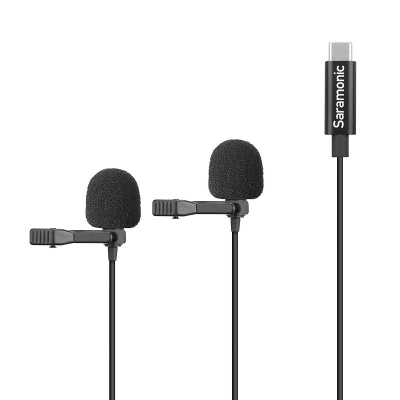 Saramonic LavMicro U3C 6 Meter Lavalier Mic for USB Type-C x 2 MIC Capsuals Microphone by  in  - EC MALL