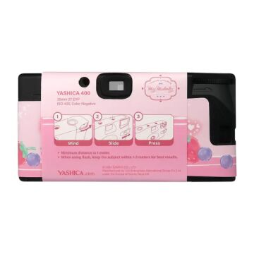 YASHICA Single Use Film Camera (My Melody Berry Bliss)