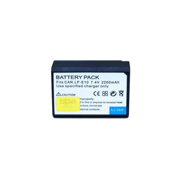 Li-Ion Battery For Canon LP-E10 สำหรับใช้กับกล้อง EOS 1100D, EOS 1200D, EOS 1300D, EOS 3000D, EOS 1500D