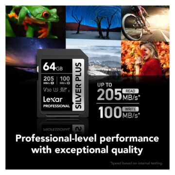 Lexar Professional SILVER PLUS SDXC UHS-I V30
