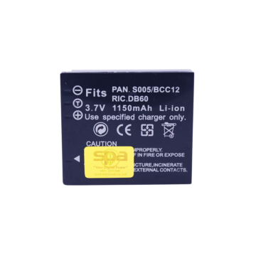 Li-Ion Battery For Panasonic CGA-S005