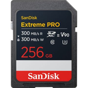 SD SanDisk Extreme Pro UHS-II SDXC Memory Card (300MB/s 300MB/s)