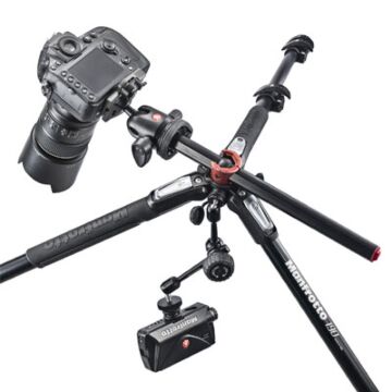 Manfrotto 190X PRO4 - BHQ2 Aluminum Tripod Kit