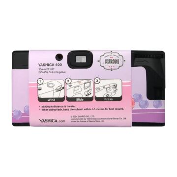 YASHICA Single Use Film Camera (Kuromi Adventure)