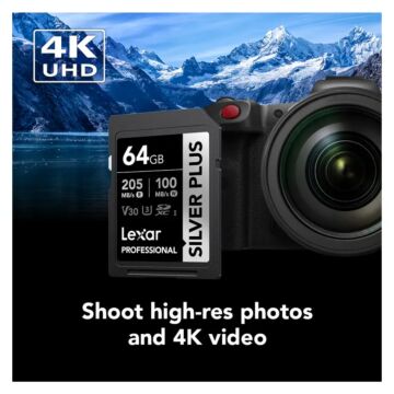 Lexar Professional SILVER PLUS SDXC UHS-I V30