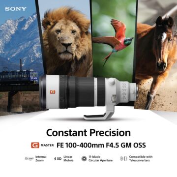 [Rumors] Sony FE 100-400mm f/4.5 GM OSS Lens