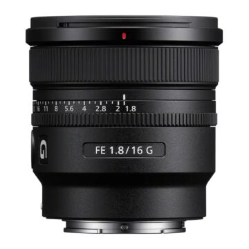 Sony FE 16mm f/1.8 G Lens