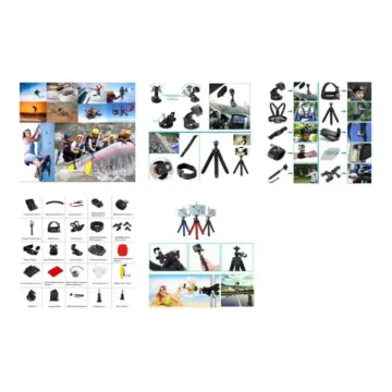 Accessories Kit 50 in 1 Bundle For GoPro,Insta360 Ace, Ace Pro, DJI Osmo Action and Action Cameras