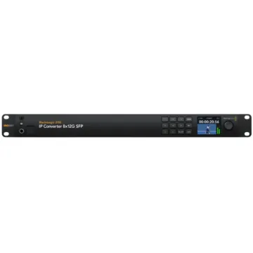 Blackmagic 2110 IP Converter 8x12G SFP