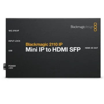 Blackmagic 2110 IP MINI IP to HDMI SFP