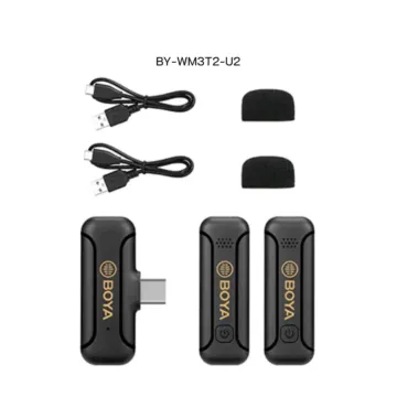 Boya BY-WM3T2-U1 / BY-WM3T2-U2 Mini 2.4GHz Wireless Microphone
