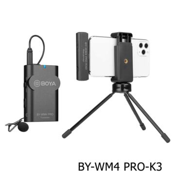 Boya BY-WM4 Pro Wireless Microphone For Smartphone (ชุด K3/K4/K5/K6)