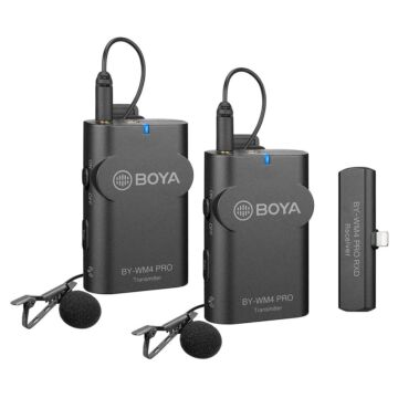 Boya BY-WM4 Pro Wireless Microphone For Smartphone (ชุด K3/K4/K5/K6)
