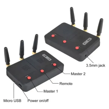 CAME-TV KUMINIK8 Duplex Digital Wireless Headset Pack 7