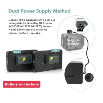 Desview R5II 5.5" On-Camera Touch Monitor