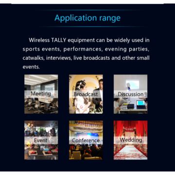 Device Well MD1010+MD1011 Wireless Tally Light Transmitter