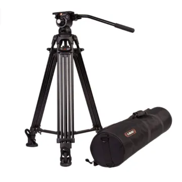 E-IMAGE EG-03AB with GH03 Head Ground Spreader Tripod