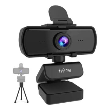 FIFINE K420 2K Computer Webcam Inclouding Tripod Stand