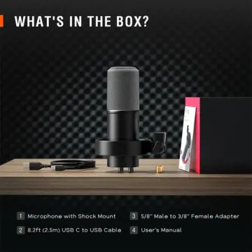 FIFINE K688 XLR/USB Microphone For Recording