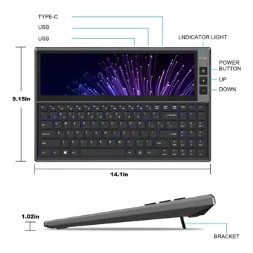 Ficihp Multifunctional Keyboard K1
