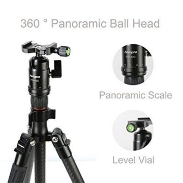 Fotopro X-Aircross 1 Carbon Fiber Tripod Kit