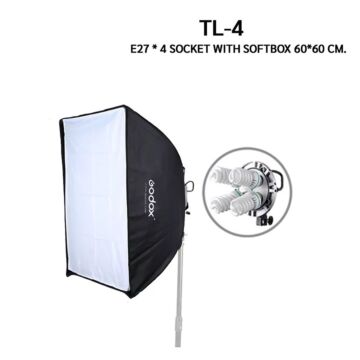Godox TL-4 With Softbox 60x60 cm