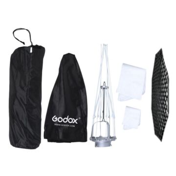 Godox SB-GUE 120CM Octagon Umbrella SoftBox with Grid Bowen Mount
