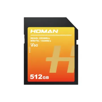Homan UHS-II SD Memory Card (V60)
