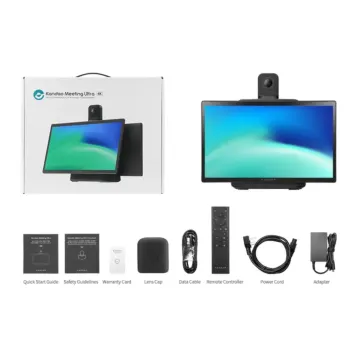 Kandao Meeting Ultra 4K 360 AI Conference Host with Dual Touch Screens