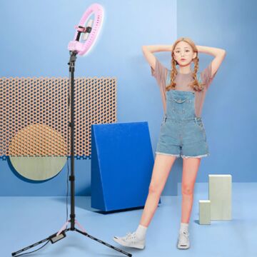 LED Ring Light QZSD RL-12 Size 14 inch With Stand