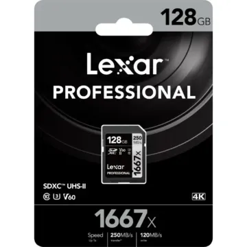 Lexar Professional 1667x SDXC UHS-II Card SILVER Series