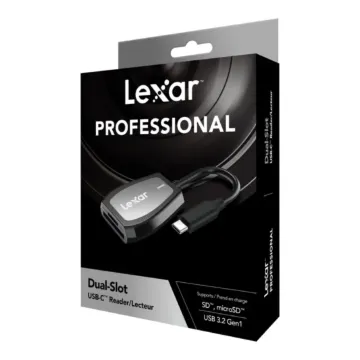 Lexar Professional USB-C Dual-Slot Card Reader