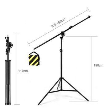 Light Boom Stand With Sandbag