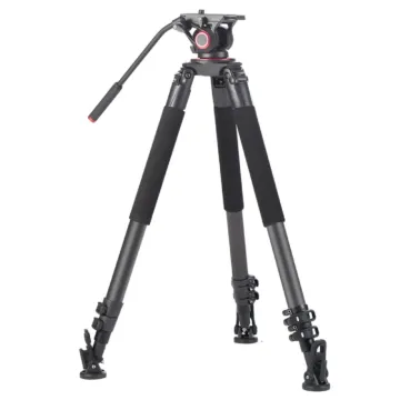 Miliboo MTT702A Professional Aluminum Tripod with MYT803 Fluid Head