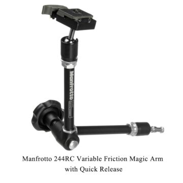 Manfrotto 035+244RC Super Clamp &amp; Variable Friction Arm with Plate
