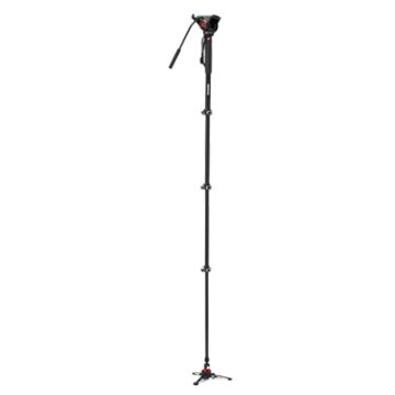 Manfrotto XPRO 4 Video Monopod w Fluid Head