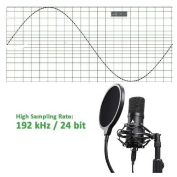 Maono A04TC USB Podcasting Microphone Kit