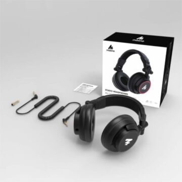 Maono AU-MH601 DJ Studio Monitor Headphones with 50mm Driver